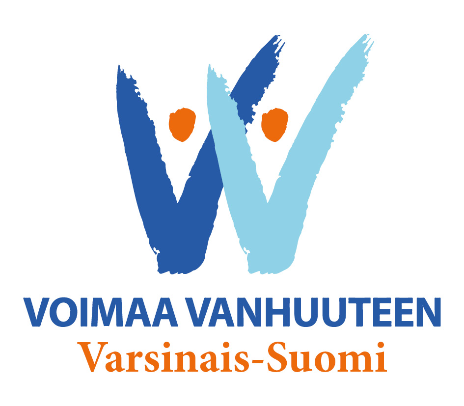Voimaa Vanhuuteen Varsinais-Suomi logo.