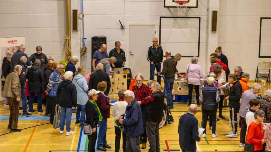 Tapahtumakuva yleisöä.