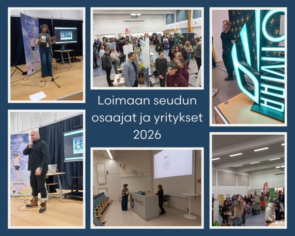 Kuvakollaasi messuista