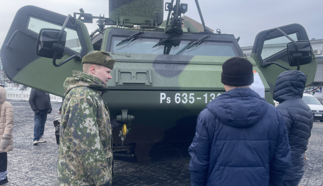 Defense Forces armored transport vehicle XA-300