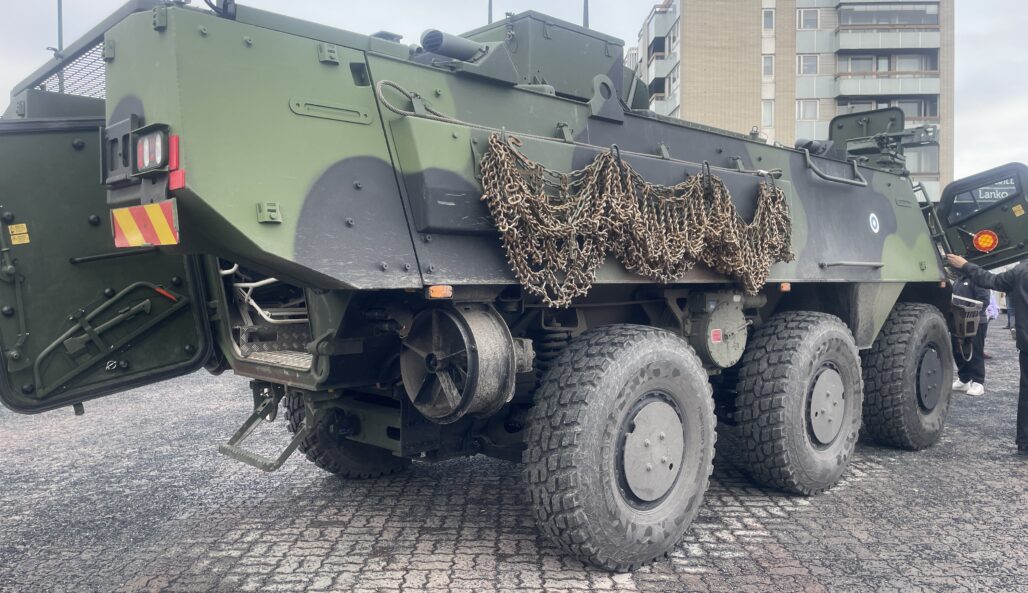 Defense Forces armored transport vehicle XA-300