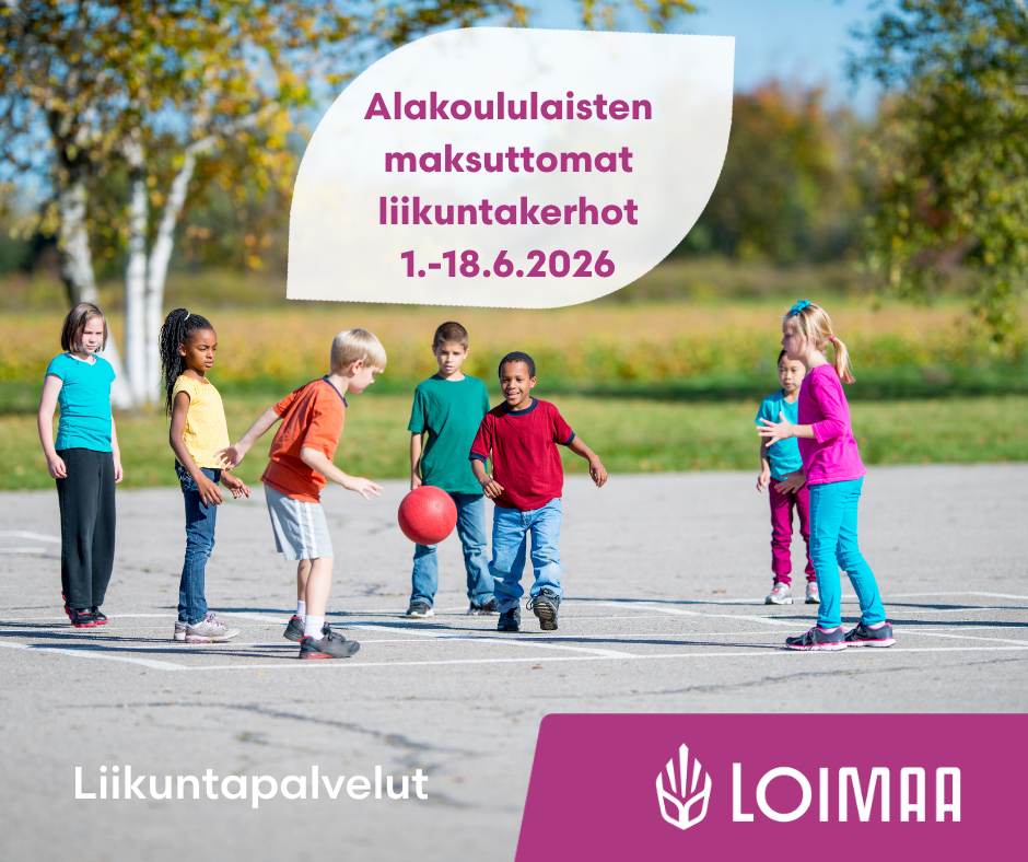Alakoululaisten liikuntakerhot kesällä